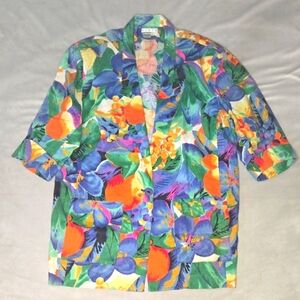 Kenar Casual Button Down Shirt in Blue and Green